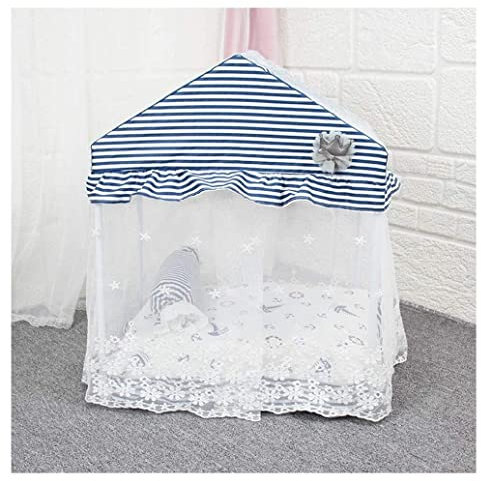 Katzenbett Hundebett Haustierbett Luxus Hundehütte Prinzessin Zelt Zwinger Nestmatte Haustier Hundehütte Katzenbett Für Kleine Mittelgroße Hunde Haustierbett Hundesofa Teddyhaus Hundesofa Hundematte (