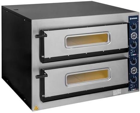 GastroHero Pizzaofen PROFI 4+4x30 cm Gastronomiebedarf