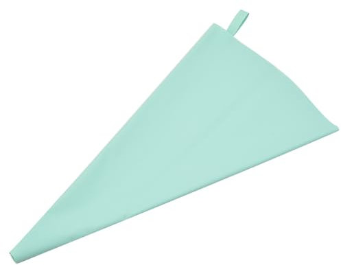 Poche à douille incassable et non collante - Rangement pliable - 30,5 / 35,6 / 45,7 cm - En silicone - Crème - Outils de décoration de gâteaux de cuisine