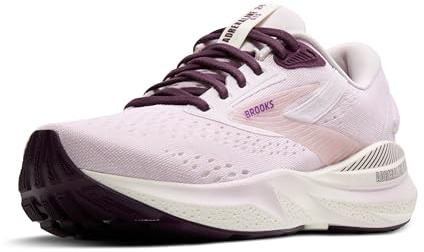 Brooks Women’s Adrenaline GTS 24 Supportive Running Shoe, Orchid/Coconut/Purple, 7.5 UK