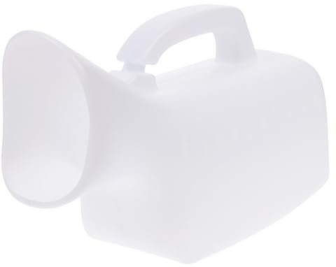 Female Urinal Bottle Large Capacity White Bedside Urine Container
