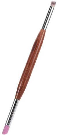 VICASKY Nagelhautentfernungswerkzeug und Nagellackreinigungsstift Manikürewerkzeug mit Doppelkopf-design für Präzises Polieren und Schleifen Inklusive Holzbürste für Effektive Reinigung
