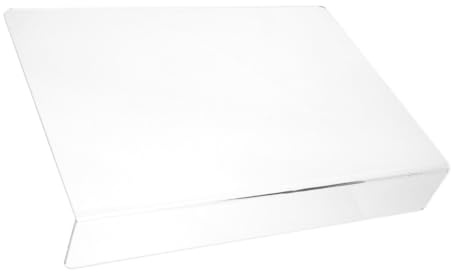 ULTECHNOVO Water Deflector for Kitchen Sink Splash Guard Easy Installation Acrylic Panel Prevents Water Splashing During Dishwashing
