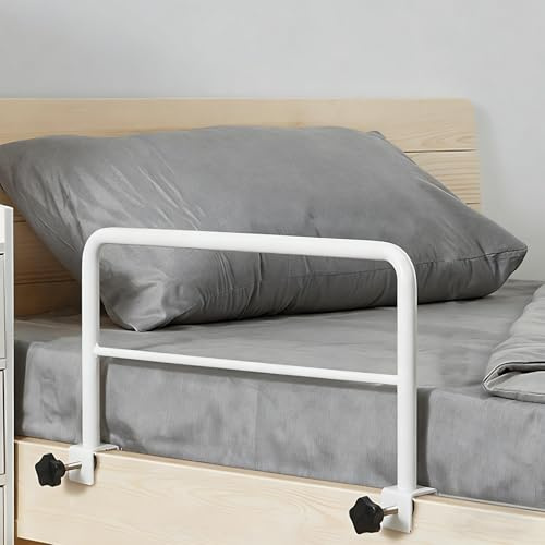 Jinfanshurich Griglia per letto per anziani e adulti, stabile stecca per letto a clip, protezione dalle cadute e prevenzione delle cadute sul letto, per anziani, donne incinte, bambini e persone che