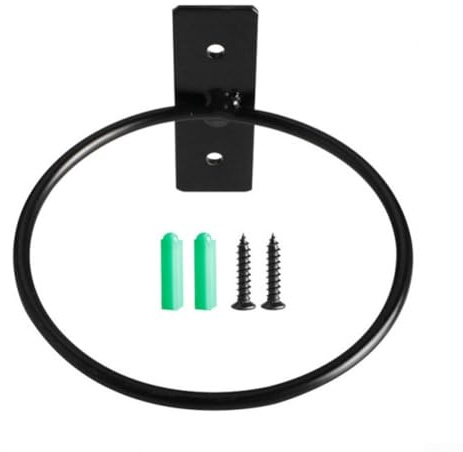 Yuanpgky Blumentopfhalter für Ring für Wandmontage, Pflanzenaufhänger, Metall-Hängekorbhalterung, 11,2 cm, 12,7 cm, 15,2 cm, dekorative Pflanzenringe für den Außenbereich, Garten, Balkon, Innenhof