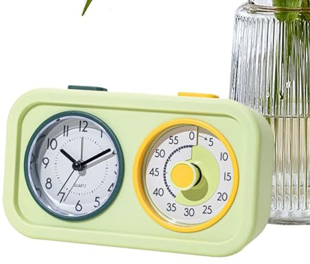 Timer Visivo,Tracker Attività E Gestore Routine | Conto alla Rovescia Visivo per Bambini | Per Lavarsi I Denti Cucinare Addestramento Al Vasino Progetti Creativi Scuola Elementare Bagno Camera Da