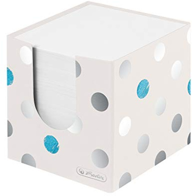 Herlitz 50027446 Zettelkasten Frozen Glam, 9x9 cm, 700 Blatt, 1 Stück