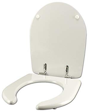 Copriwater DISABILI per ANGELA HIDRA BIANCO cerniera cromo normale o rallentata soft close