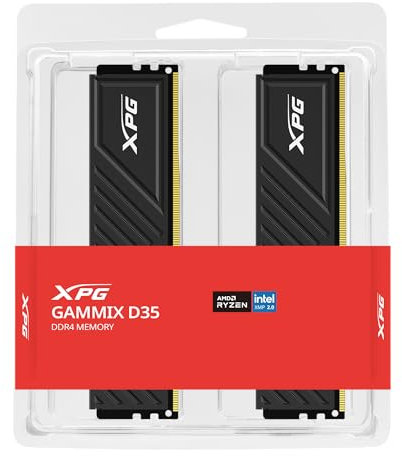 ADATA XPG Gammix D35, DDR4-3200 RAM, CL16, XMP 2.0 - 64 GB Dual-Kit, schwarz