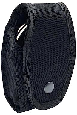 Kisangel Taktische Handfesseltasche Aus Strapazierfähigem Nylon Kompakte Gürteltasche Für Outdoor-Camping Leichter Und Unauffälliger Handschellenhalter Für Täglichen Einsatz Schwarzes Multi