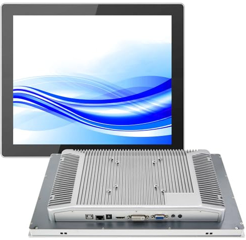 GreenTouch Monitor touchscreen industriale integrato 10,4 pollici, monitor frontale industriale multi-touch PCAP IP65 - HDMI+VGA+DVI - risoluzione 800 x 600