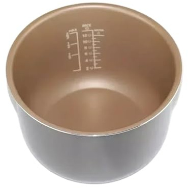 Pressure Cooker Inner Bowl ，Compatible for Philips， HD2108 HD2137 HD2139 HD2178 Replace 6L Inner Pan