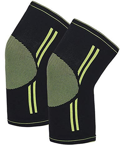 Knee Compression Sleeve Kneepad Summer Hiking Thin Section Silicone Non-Slip Knee Pads Sports Basketball Running Badminton Riding Men and Women Knee Pads Arthritis knee Pads (Color : B, Size : XL)