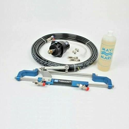 MAVI MARE Système de direction hydraulique Bateau MaviMare jusqu'à 80 CV Hors-bord pour Yamaha Suzuki Honda Mercury Mariner Tohatsu Jonhson