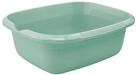keeeper Bacinella Universale con Beccuccio, Con Angoli, 9 L, 38 x 32 cm, Björk, Nordic Green (Verde)
