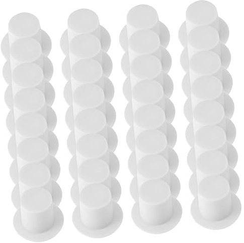 Abaodam 120 Stück Mini-Mützen Weihnachtsdekoration dekoration Puppenzubehör Basteln Miniaturhüte Kleine Schneemannhüte Kleine Weihnachtsmütze Kunststoff Schwarz