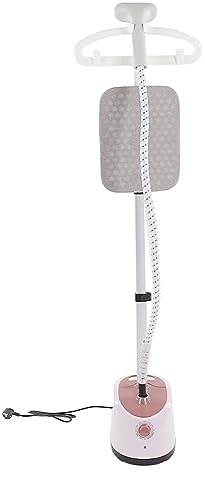 Wifehelper Plancha de de Tela de Pie con Percha, Tanque de Agua de Gran Capacidad, Uso Multifuncional, Calentamiento Rápido, Plancha de Potente de 2000 W