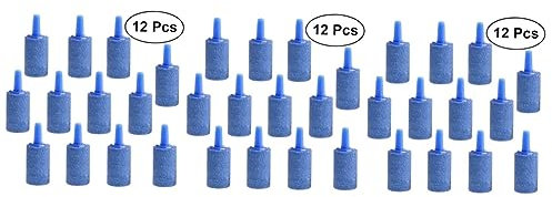 BESPORTBLE Lot De 3 Pierres À Bulles pour Aquarium Diffuseur Doxygène Réutilisables 12 Pièces X 3