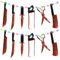 Halloween Decoración Cuchillo Pancarta,Halloween Terror Cuchillo Pancarta,Guirnaldas de Armas sangrientas de Miedo,para Decoraciones de Fiesta Temáticas de Halloween