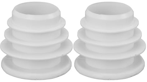 2PCS Pool Cleaner Skimmer Cone Adapter Valve Cuff, Silicone Material Replacement Pool Cleaner Skimmer for Valve Cuff W70263 W63900 for Hose Cone K121110