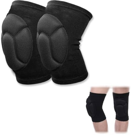 OPVYAEU High Quality Knee Pads for Volleyball, Handball, Dancing and Sports, Ergonomically Padded, Non-Slip and Breathable, Protection for Women, Men and Children in All Activities