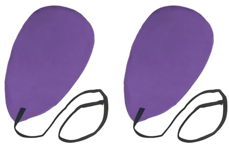 LKTFATD 2 Pack Weighted Clarinet Swabs, Lint Free Artificial Deerskin Velvet Pull Through Cleaning Cloths for Clarinet, Flute, Piccolo, Saxophone Inner Tube, Purple