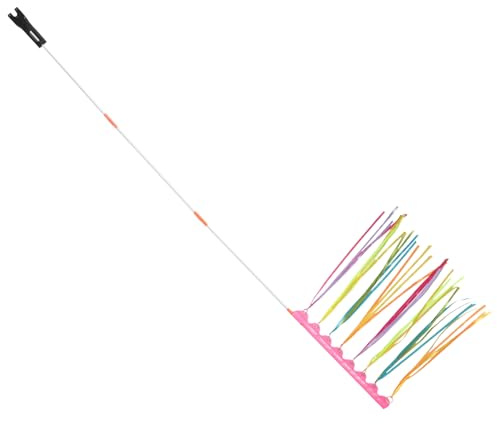 MAGICLULU Fahrrad sicherheitsflagge mit Stange Hochsichtbare Warnfahne für Kinderfahrrad und Anhänger Einfache Montage Langlebig und Kompatibel für Outdoor radtouren
