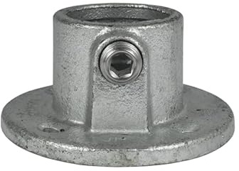 [PDF] - 48mm Galvanised Key Clamp Wall Plate with Grub Screw | Steel Tiube Fitting | Wall Plate