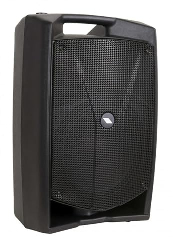 PROEL V12PLUS - Cassa monitor audio diffusore bi-amplificato a 2 vie con cono da 12 e potenza di picco di 600W, Nero