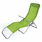 VERDELOOK | Lettino Basculante Riccione da Spiaggia, 94x58x82 cm, per Arredo Esterni e Giardino, Verde, Sdraio
