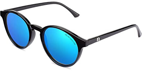 CLANDESTINE - Gafas de Sol para Hombre y Mujer - Lentes de Nylon y Montura de Gafas de Acero - Estructura Ligera con Gran Estabilidad - Talla Única - 144 mm x 51 mm