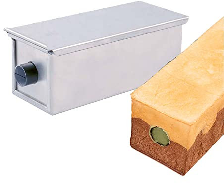 Molde Para Pan Con Tapa, Caja De Tostadas Antiadherente De 280 G Moldes Para Hornear Pan De SáNdwich Molde Para Tostadas, TúNel Hueco Para Rellenar Mermelada
