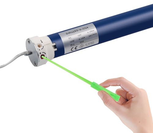 Rollerhouses DM25DS 12V RV Electric Roller Shade Replacement Motor RV Motorized Blinds Shade Motor Working for 1-3/16in. RV Replacement Shades