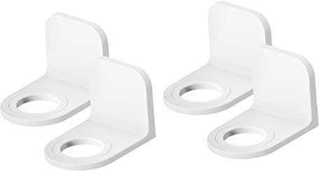 Cabilock 4 Stück Wand-Aufbewahrungsregal Flaschenhalter Wand-Seifenspender halterung -Shampoo-Halter halterung Seifenspender Becherhaken Schleifpapier Abs