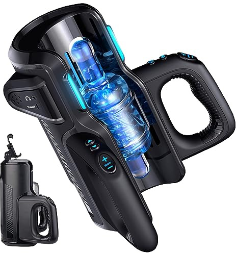 Elektrischer Masturbator Mann Handfrei Cup,10 Geschwindigkeiten, 10 Frequenzen,Audio-Interaktion,Masturbator Penis Trainer,Sex Spielzeug Für Die Männer Sexspielzeug Für Männer Schwarz