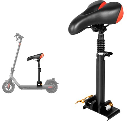 Elektro Scooter Sitz, Universal Scooter Sattel für Elektro-Scooter, 45-65 cm Höhenverstellbar Elektroroller Sitz Sattelkissen Stuhl für Xiaomi M365 und Xiaomi M365 Pro