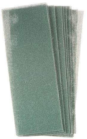 sourcing map 10 hojas de lija de malla de grano 80 de 2-3/4 x 8 pulgadas, papel de lija húmedo o seco, almohadillas abrasivas sin polvo para pulido y molienda de metales de madera, paneles de yeso de