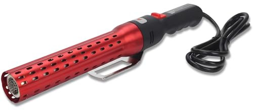 Generic Red Electric Charcoal Fire Starter BBQ Lighter 2000W Powerful and Quick Fire Igniter Perfect for Stove,Grill, Fireplace