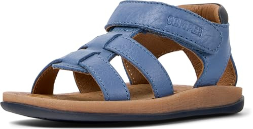 Camper Bicho K800628 T-Strap Sandal, Medium Blue 001, 26 EU