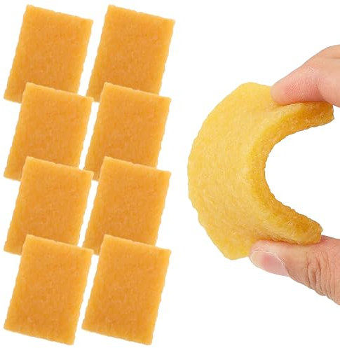 8Stücke Kleberadierer zum Aufnehmen von Kleberrückständen，Klebstoff Entfernen Rückständen Klebstoffentferner，Gummi-Reinigungsradierer zum Entfernen von Klebstoff und Rückständen aus Papier und Kunsts