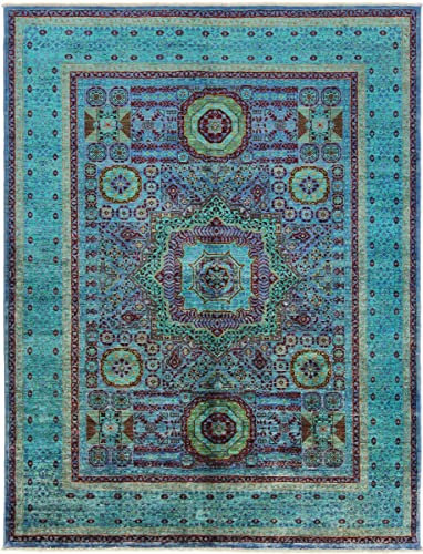 Nain Trading Mamluk 156x200 Handgeknüpft Orientteppich Teppich Wolle