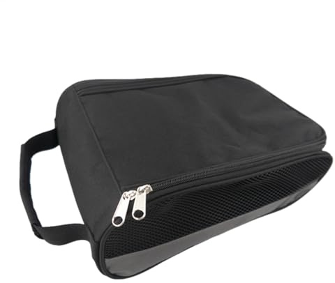 Sportschuhtasche | Sneaker-Tasche, Schuhtasche, Reißverschluss, wasserdicht, belüftet, mit Tragegriff oben, für Golf, Tennis, Fußball, grau, Refer to description, Uni