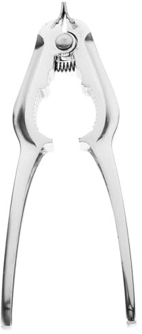 Hemobllo Abrelatas de Almejas Pequeño Inoxidable y Ergonómico Herramienta Práctica para Cocinas y Restaurantes