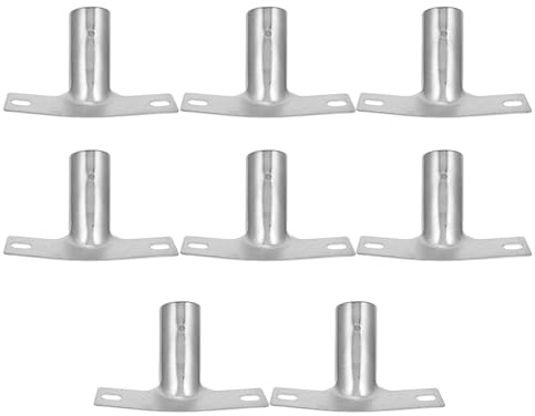 TOYANDONA 8pcs Bolt-Brush Handle Socket Broom Handle Holder Bracket Broom Head Connector Cleaning Tool Adapter for Floor Cleaning Accessories Suitable for Housekeeping Tasks