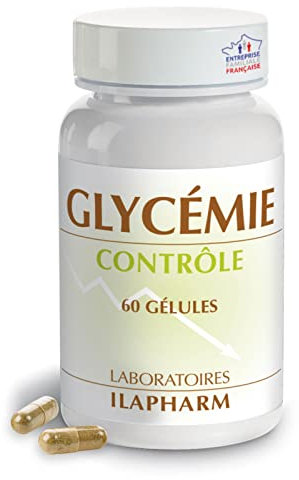 Laboratoires Ilapharm - Glycémie contrôle - Flacon de 60 gélules