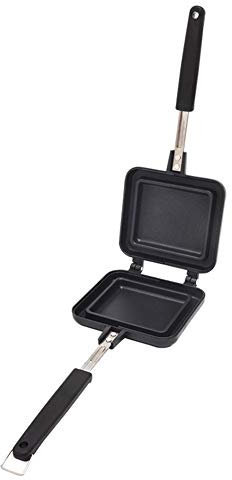 Sandwich Makers Panini Presses Grill Pan - Double-Coated Grill Cheese Sandwich Maker-nonstick Aluminum Flip Pan for Stove top