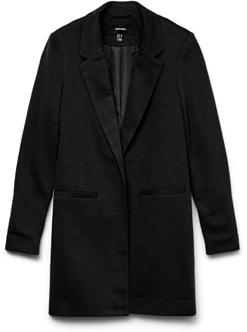 Vero Moda Abito da Donna Verina Blazer, Nero, 40