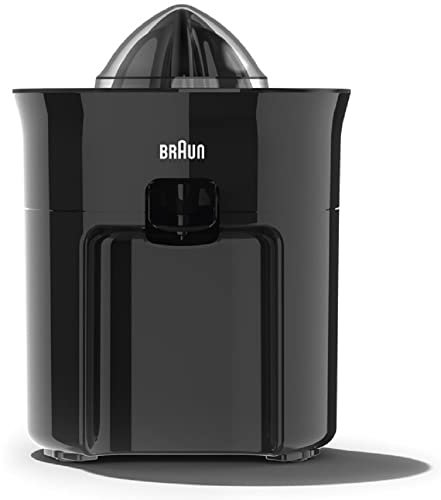 Braun Exprimidor Eléctrico CJ 3050 BK, InicioParada Automáticos, 60 W, Negro