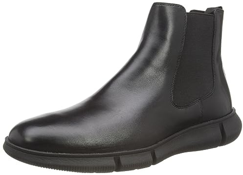 Geox Stivaletti U Adacter F Uomo, Nero, 38 EU