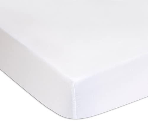Matratzenschoner, 40 x 90 cm, Matratzenschoner 40 x 90 cm | Moseskörbchen, Babywiege | wasserdicht & atmungsaktiv | weiß | Marke Easy Dorf | Zertifiziert nach Öko-Tex Siegel